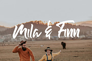 Olivia Rough Font, a Font by Salt & Pepper Designs (Thumbnail 2 of 7)
