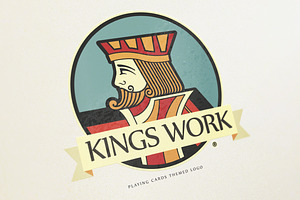 PLAYING CARDS KING LOGO