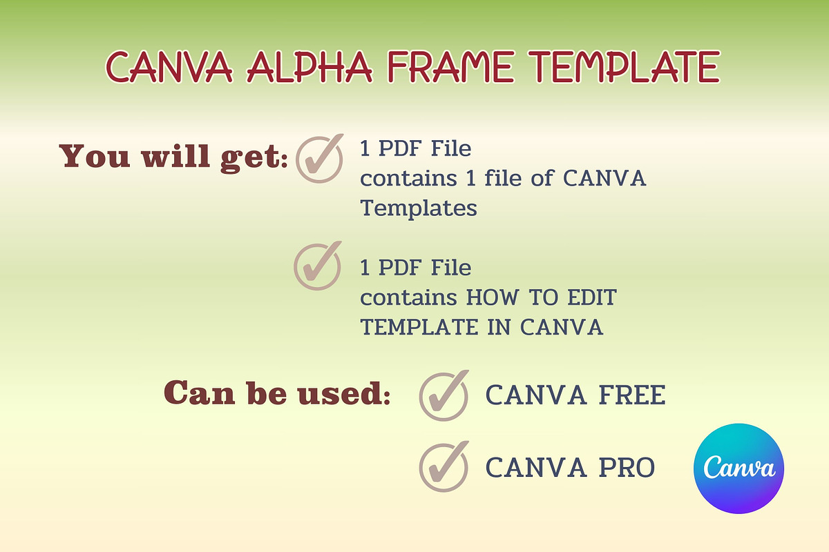 Purr & Paw Canva Alphabet Frame, a Marketing Template by Adalin Shop (Photo 4 of 4)