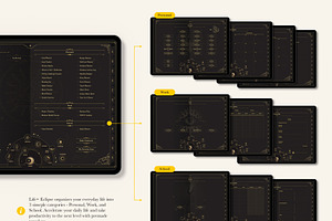 Life Eclipse Undated Planner