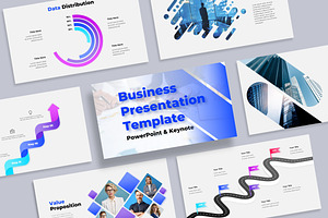Business Presentation Template, a Presentation Template by Abert