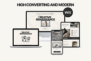 Wix Sales page Coaching, a Landing Page Template by Studio Suvelle (Thumbnail 3 of 11)