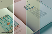 Letter Size Book Mockup - 8 views, a Books & Magazine Mockup by Illusiongraphic (Thumbnail 13 of 24)