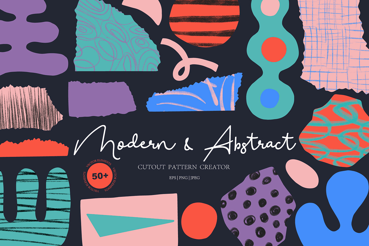 Modern & abstract. Pencil textures., an Object Graphic by Alona Savchuk (Photo 1 of 12)