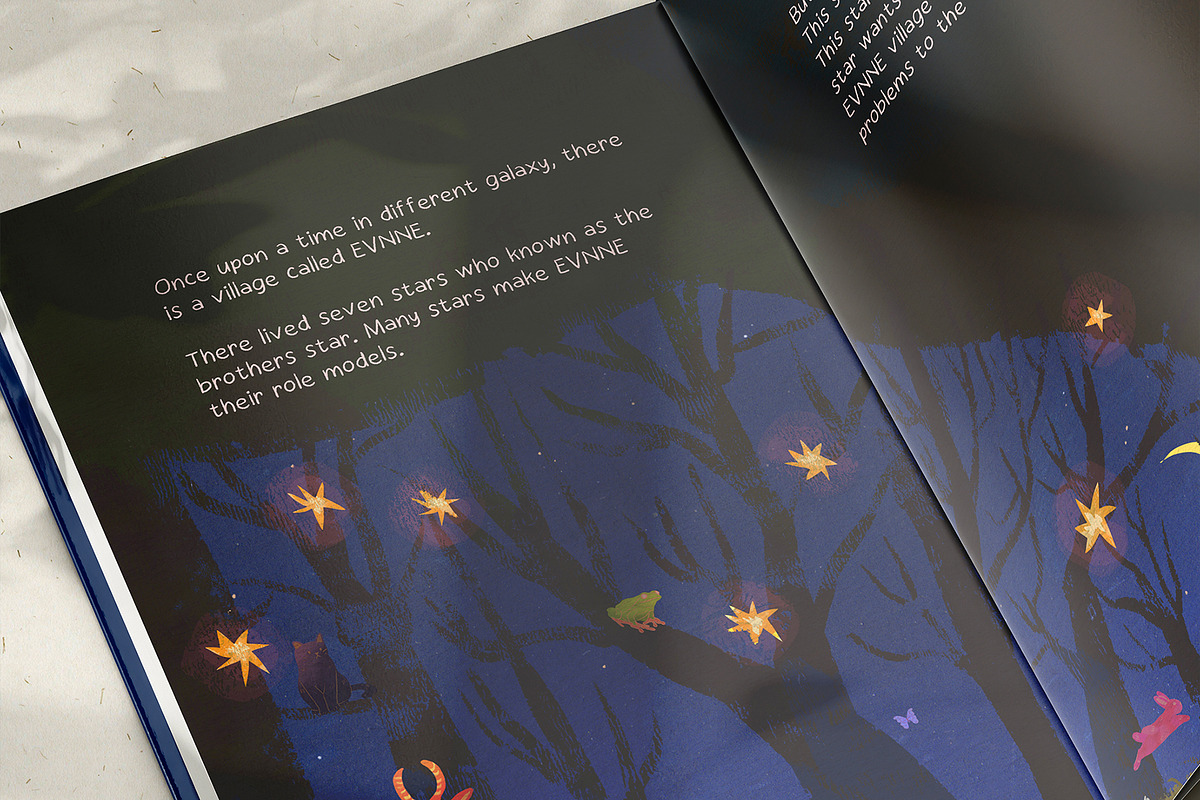 Scribble Stories Oil Pastel Font, a Handwritten Font by Perplexitics (Photo 6 of 10)