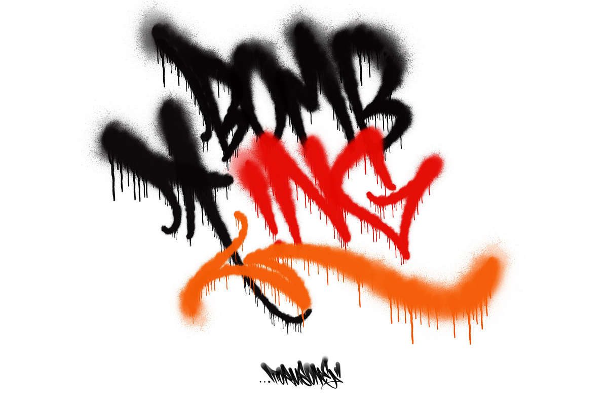 Graffiti Brushes For Procreate, a Brush Add-On by Torus1 (Photo 8 of 9)