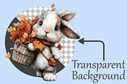 Whimsical Woodland Fall Animals PNG, a Seasonal Illustration by Canvas Craft (Thumbnail 2 of 10)