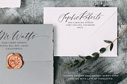 Isadora I Rustic Wedding Script Font, a Script Font by Pink Coffie (Thumbnail 9 of 11)