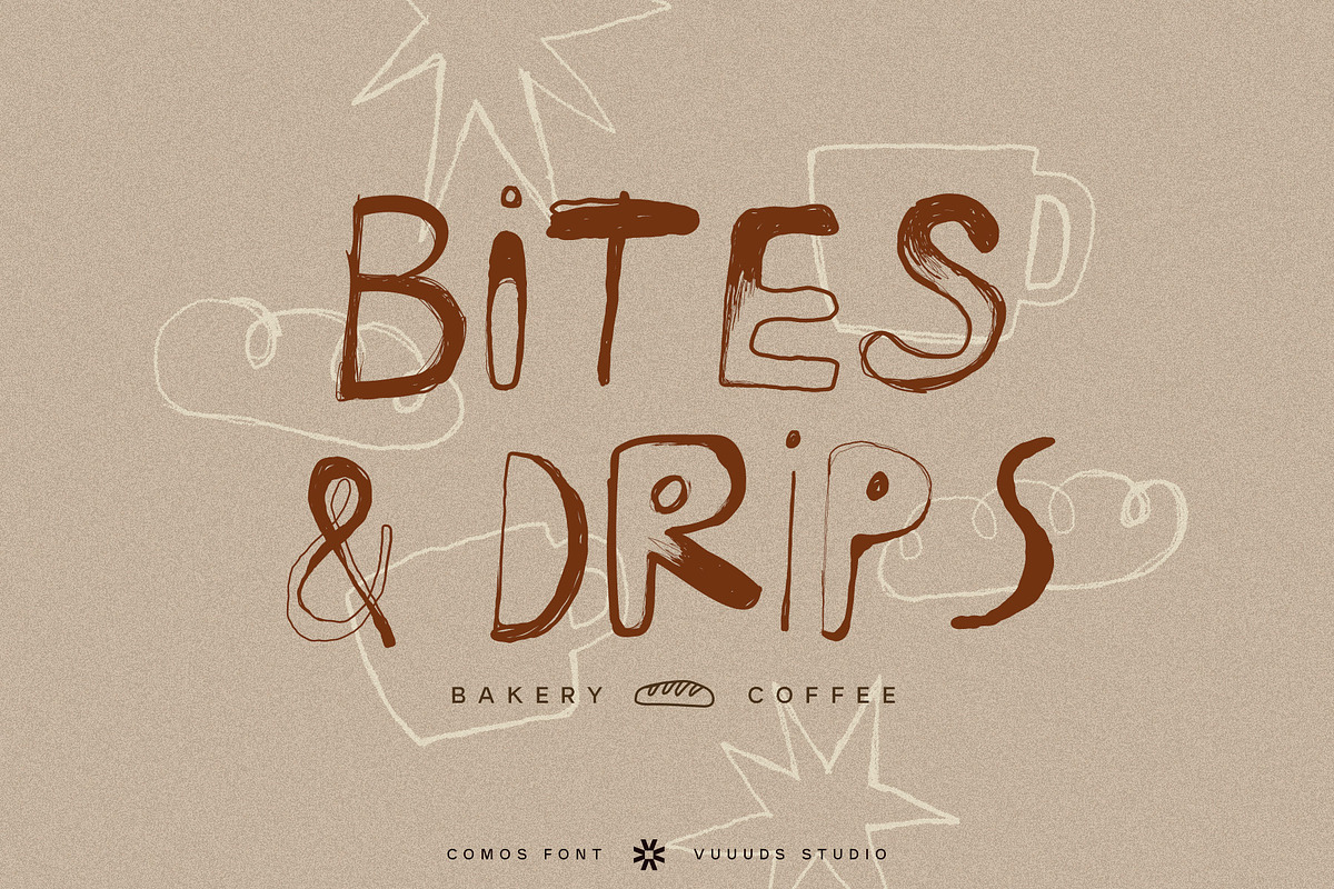 Comos, a Handwritten Font by vuuuds (Photo 10 of 10)