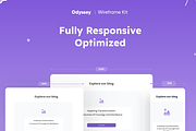 Wireframe Builder Kit, an UI Kit Template by Oussema A (Thumbnail 5 of 7)