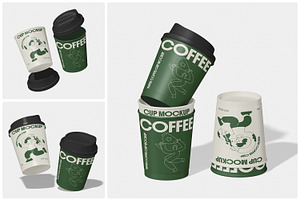 Paper Coffee Cup, a Cups & Container Mockup by Unerispace