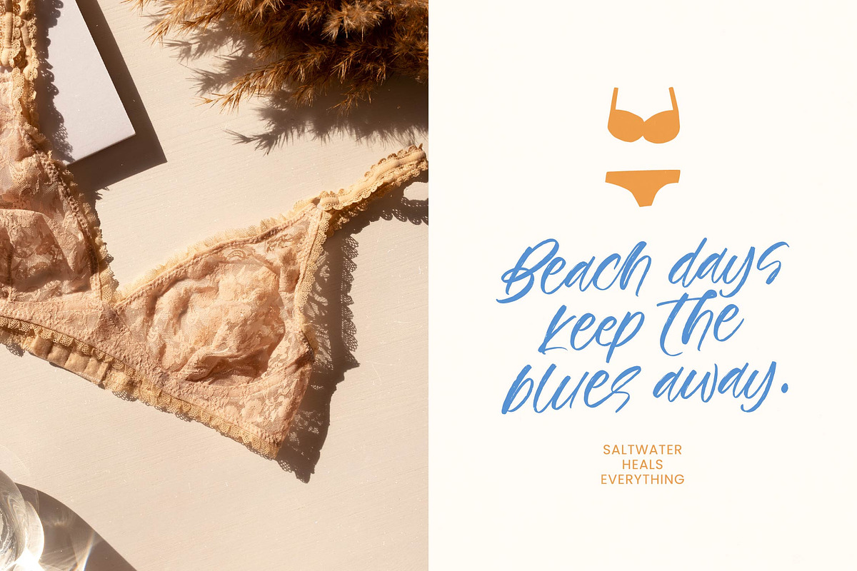 Bozeek Istory Bold Brush Font, a Script Font by stylishtype.co (Photo 5 of 20)