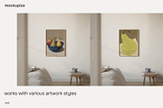 DIN A Bedroom Frame Mockup Minimal, a Household Mockup by mockupize (Thumbnail 7 of 7)