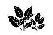 Minimal Botanical Leaf Silhouette Bu, an Illustration by Creativeshirt (Thumbnail 15 of 51)
