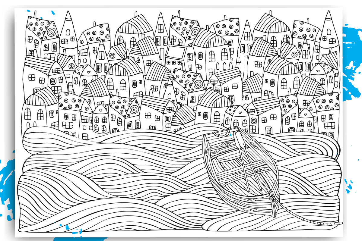 Seascapes black and white, an Object Illustration by ImHope (Photo 2 of 9)