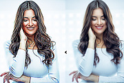 Barbie Painting Photoshop Action preview 3