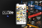 Canva | PS Puzzle Bundle, a Social Media Template by Analogi Studio (Thumbnail 23 of 36)