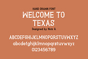 Texas Font Bundle, a Font by nickqtx (Thumbnail 3 of 9)