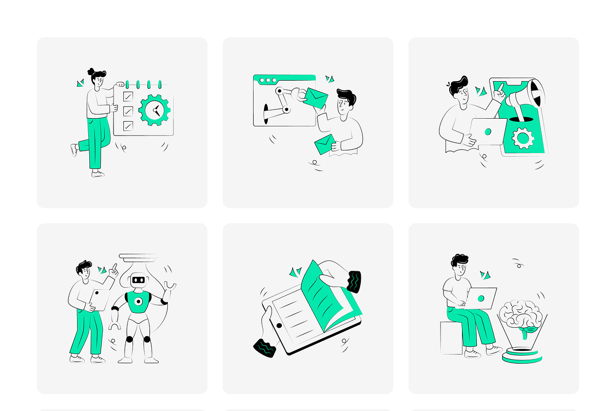 Business Illustrations Bundle, a Finance Illustration by Brickclay (Photo 15 of 19)