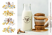 Farm fresh dairy products collection, a Food Illustration by handsketched (Thumbnail 7 of 14)