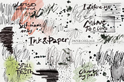 Ink Paper collage elements scraps, an Object Graphic by TD fonts (Thumbnail 10 of 13)