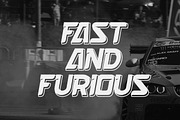 Dark Force - Racing Font, a Font by Flawless And Co (Thumbnail 8 of 10)