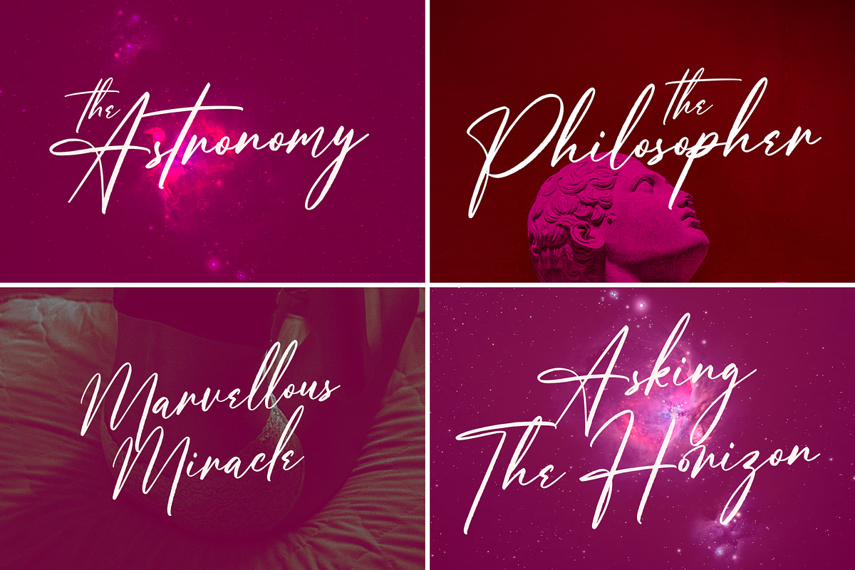 Amore Roses Signature Script Font, a Script Font by MACK 75 (Photo 2 of 4)
