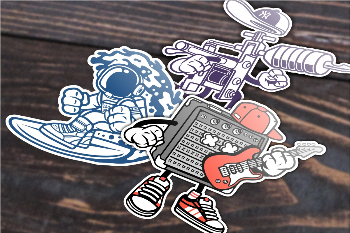 Cartoon Vector #3 Design Bundle, an Illustration by roach_graphic (Photo 4 of 18)