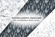 Winter House Christmas Digital Paper, a Pattern Graphic by Artmanata (Thumbnail 6 of 10)