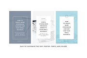 Olivia Pinterest Templates, a Social Media Template by Coded Creative (Thumbnail 2 of 6)