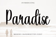 Paradise, a Handwritten Font by FreshTypeINK (Thumbnail 1 of 7)