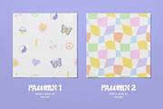 Pastel Pattern Set, a Pattern Graphic by Dedraw Studio (Thumbnail 2 of 20)