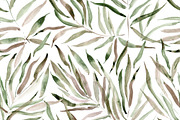Palm leaves seamless pattern, a Pattern Graphic by Katerina Tova (Thumbnail 11 of 13)
