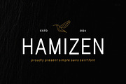 Hamizen - Simple & Modern Sans Serif, a Sans Serif Font by TypeLogue (Thumbnail 1 of 5)