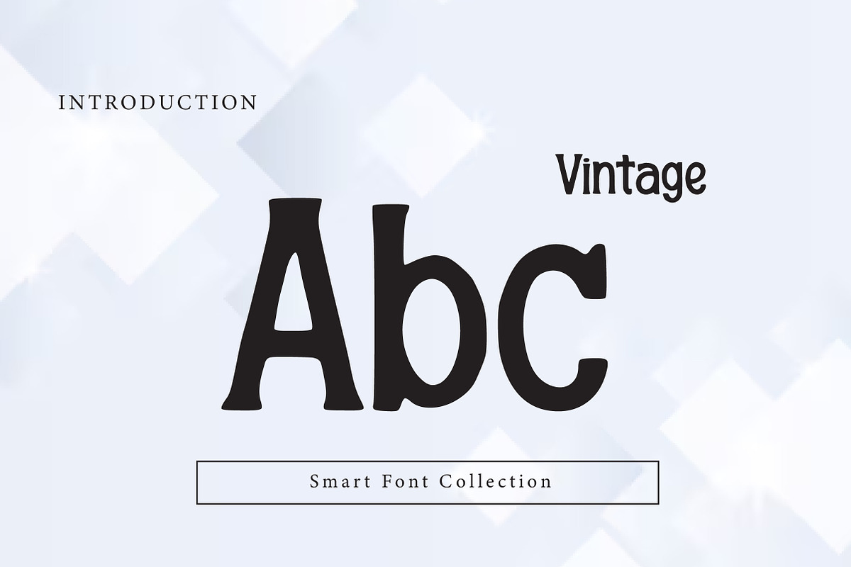 Vintage, a Slab Serif Font by Wow Magic (Photo 2 of 3)