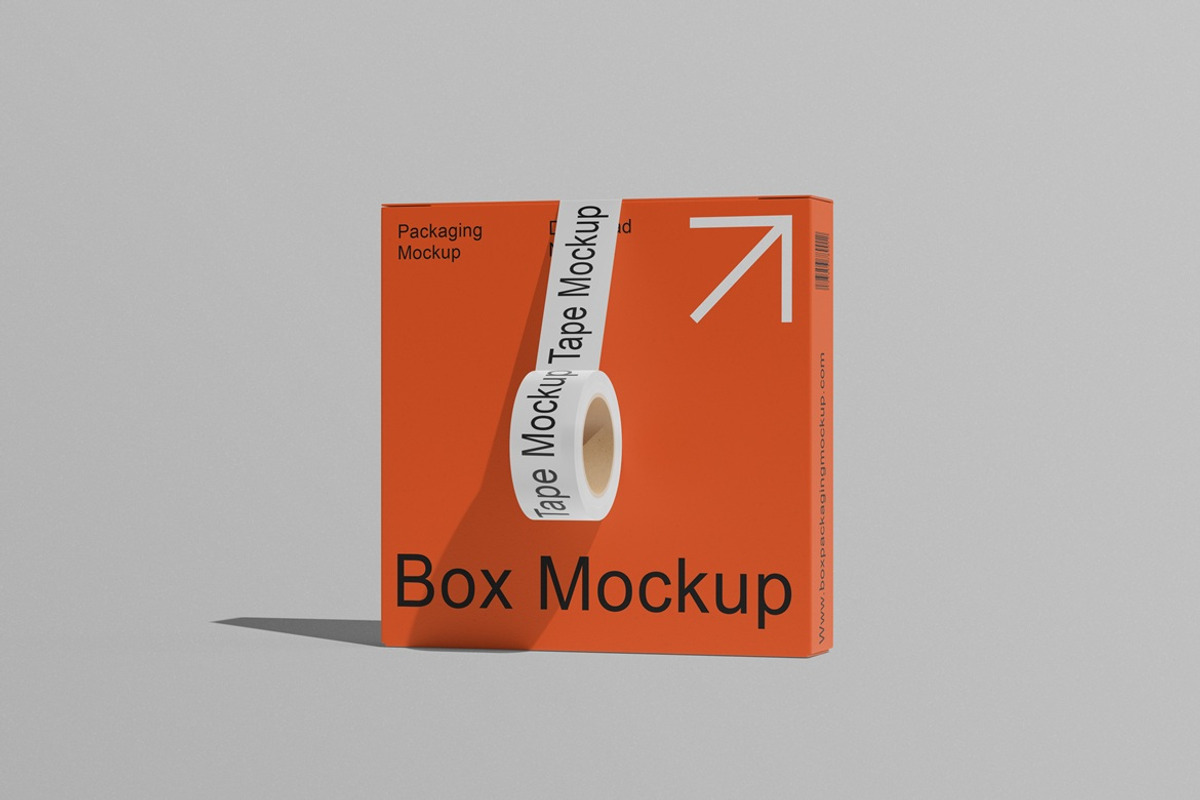Box Packaging Mockup, a Packaging Mockup by UFR_GRAPHIC (Photo 5 of 5)