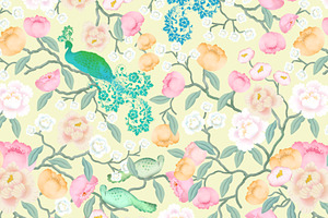 Chinoiserie In Bloom - Pattern