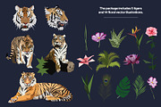 Tiger illustrations in lowpoly style, an Animal Illustration by Volkan Aydemir (Thumbnail 2 of 4)