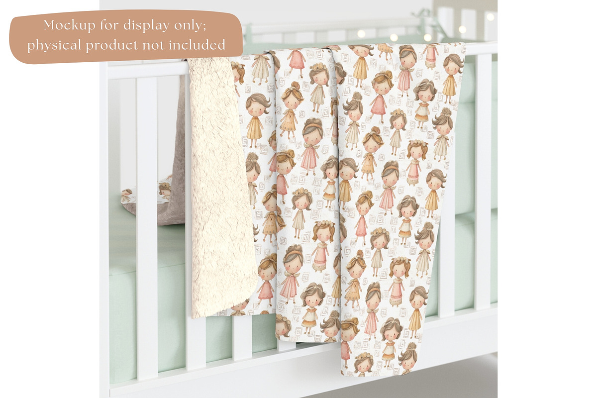 Floral Nursery Animals Clipart, a Decorative Illustration by Nicole Branger Art (Photo 16 of 19)
