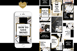 Mega Pin Templates Bundle Canva