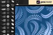 245 Procreate Floral Brushes Set, a Brush Add-On by DrawingStoryShop (Thumbnail 2 of 7)