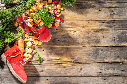 Sinterklaas Christmas holiday background, a Holiday Photo by Rimma