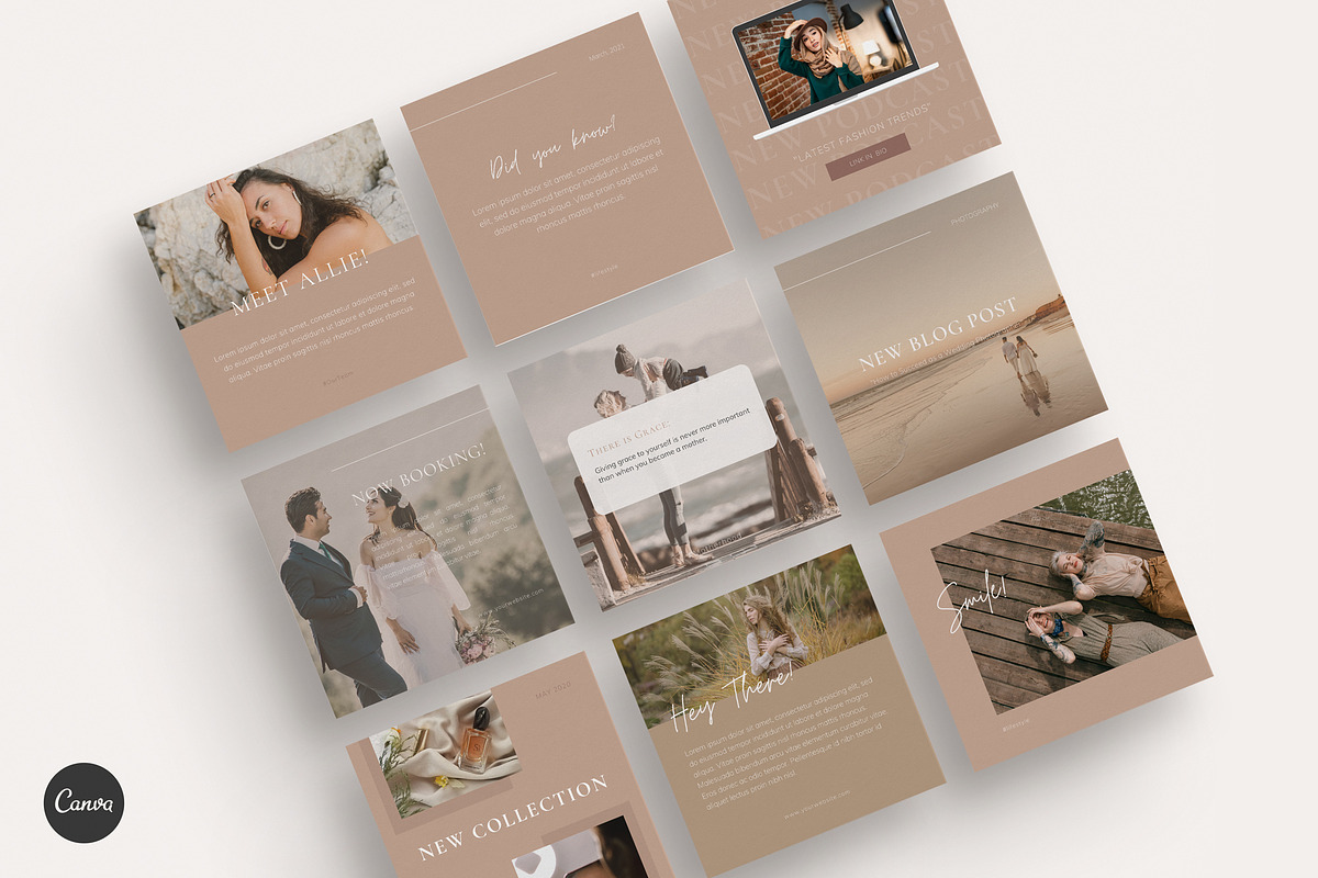 140 Social Media CANVA Template Pack, a Social Media Template by Gebers Marketing & Design (Photo 4 of 10)