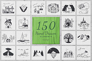 2000 Hand Drawn Elements, an Animal Illustration by Michael Rayback Design (Thumbnail 6 of 29)