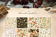 Dark vintage. Watercolor autumn set, an Object Graphic by JuliaBadeeva (Thumbnail 11 of 12)