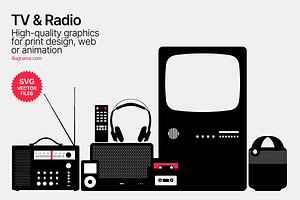 TV & Radio - Modern Graphics