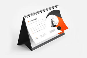 2025 desk calendar design template, a Stationery Template by Tanmoy Topu