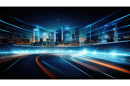 skyline space city background ai, a Background Photo by pikepicture