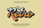 Retro Text Effects Bundle, a Layer Style Add-On by WM48 Shop (Thumbnail 14 of 17)