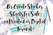 Planner Sticker Templates Photoshop, a Templates & Theme by ClipartBrat Graphics (Thumbnail 3 of 4)